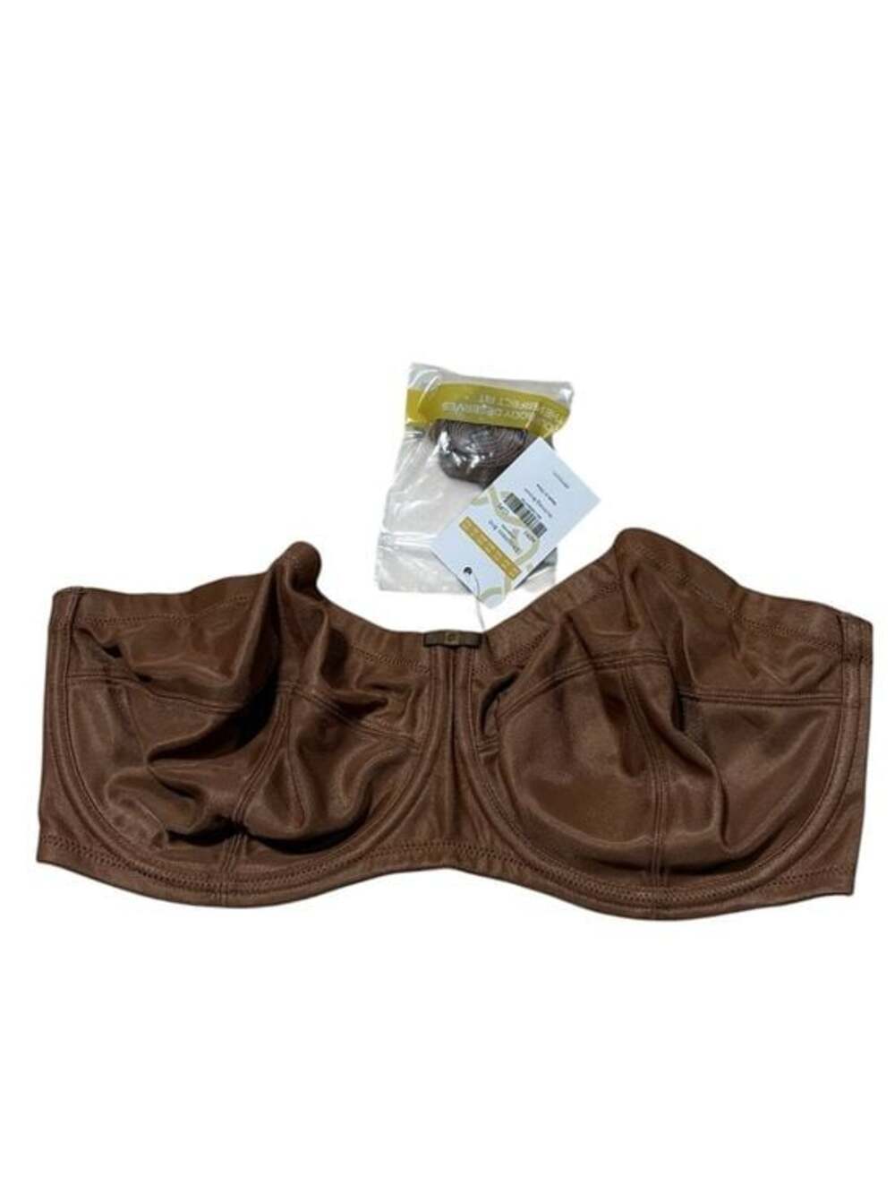 Delimira bra size 34F Nutmeg brown